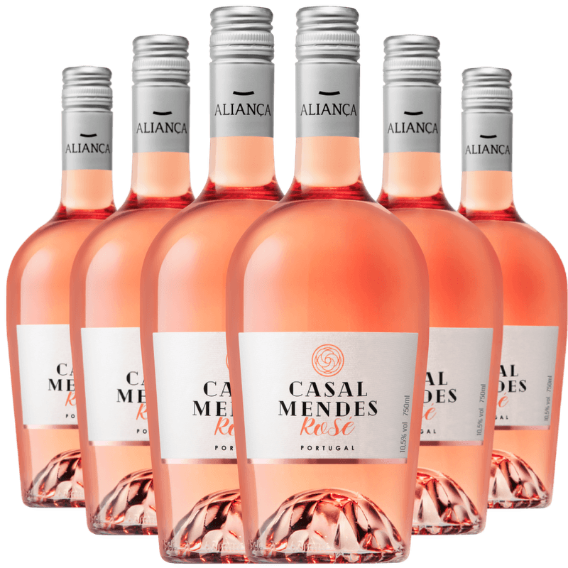 Kit 06 Garrafas Casal Mendes Rosé